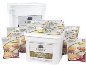 LEGACY FOOD STORAGE EMERGENCY SURVIVAL 240 SERVING GLUTEN FREE ENTREE BUCKET USA