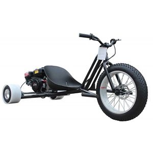 ScooterX Motorized Gas Powered 6.5 HP Drift Trike Big Wheel Steel Frame