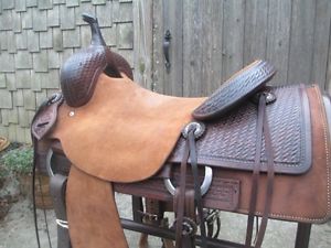 Joey Jemison Cutting Saddle Built By Michelle Liggett
