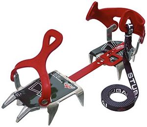 Light Universal Stubai Sports - Ramponi con cinghia di aggancio, 630 g, bianco