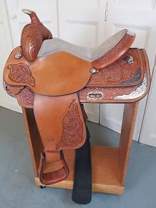 Circle Y 15" Equitation Show Saddle WOW ! ! ! BEAUTIFUL
