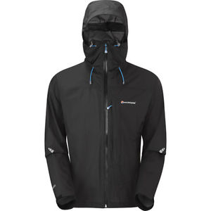 Montane Minimus Mens Jacket Coat - Black All Sizes