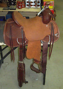 12" NEW ROCKING T YOUTH RANCH SADDLE #1 722