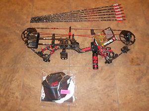 NEW 2016 PSE xforce Drive R  LH Skulw.2 pkg 50-70# w Skulworks Arrows 25-30 1/2"