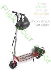Original Calif New In Box GLOSS BK Go Ped Sport Gas Scooter BLACK FRIDAY SPECIAL