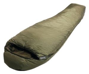 Lestra - Sacco a pelo Field Pack per escursionismo, da uomo, verde (Verde milita