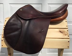 2007 Luc Childeric FAD 17.5" Seat 2 1/4 C Flap Close Contact/ Jumping Saddle
