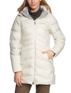 Marmot - Cappotto Montreal, donna, Bianco (Bianco - Whitestone), l