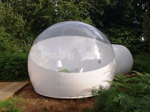 Stargaze Outdoor Single Tunnel Inflatable Bubble Camping Tent - Half-n-half Look