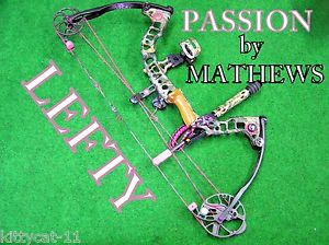 Left Hand   LADIES  MATHEWS PASSION COMPOUND BOW  Lh SHIP WORLD WIDE*