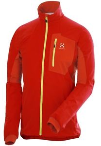 Haglöfs Lizard Jacket, light Softshell for men, danger