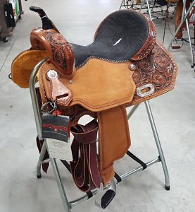 Circle Y 15" XP Flora Barrel Saddle with Stingray Seat. Item# 2154 Brand New!