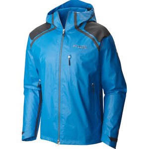 Columbia Outdry Ex Diamond Shell Mens Jacket Coat - Hyper Blue All Sizes