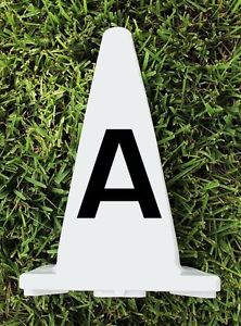 Dressage Pro Cone 40 Meter Portable Arena - Includes 8 Letters on 18" Cones