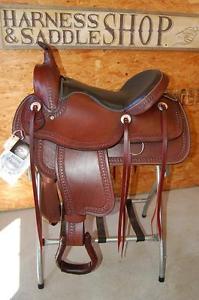 16" G.W. CRATE ARAB PLEASURE SADDLE TRAIL CUSTOM MADE IN AMERICA FREE SHIP