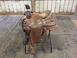 Frontier Roping Saddle With Ortho Flex Conversion  14 1/2" Seat