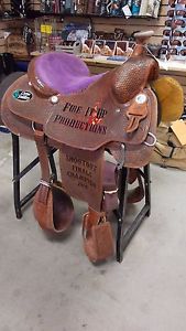 15" CACTUS TROPHY ROPING SADDLE #3 908