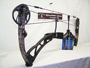 Elite - Synergy  - Right Hand 50-60 lb - Black with Camo Limbs