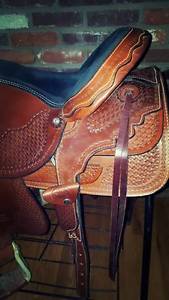BUD SANKEY ROPING SADDLE
