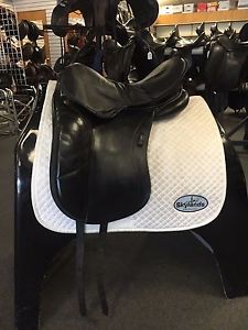 Used Schleese Jane Savoie Dressage Saddle Size 16.5" Black
