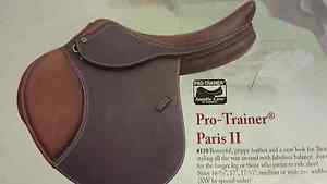 Thornhill Pro-Trainer®  Paris II English Saddle