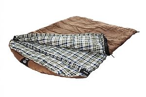 Grizzly 2-person +25-degree Rip-Stop Sleeping Bag