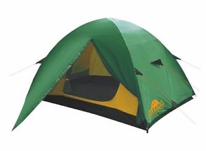 ALEXIKA, Tenda Scout 3, Verde (grï¿½n auï¿½en, gelb innen), 215x290x115cm (PxLxA