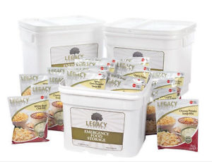 Legacy Premium Long Term Food Storage- Gluten Free 360 Servings Meal Buckets