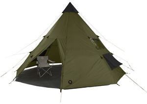 Grand Canyon Tepee 8-Personen Tipi-Zelt olive