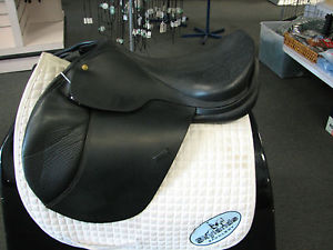 Demo Condition Spirig Jumping (Forward Flap) Saddle Size 18'' Black