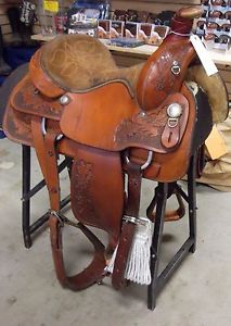 15" CIRCLE Y ROPING SADDLE #2 815