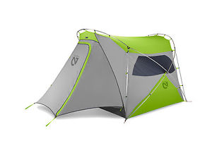 Nemo Wagontop 4P Tent - 4 Person, 3 Season-Granite Grey/Birch Leaf Green