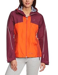 adidas, Giacca Donna Terrex GTX Active Shell, Viola (Amazon Red F14/Dark Orange)