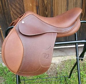 16.5 inch PJ USA Jumping Saddle, medium tree