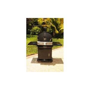 Outdoor Gas Oven W/ Cart Black
