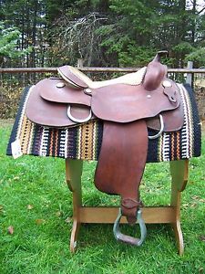 Dorie Reese Pleasure Training Saddle - Quarter Horse Bars - 16"