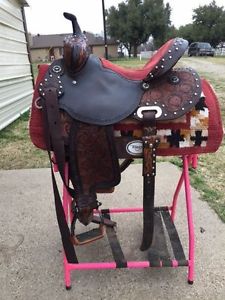 14" Custom Frank Vega Barrel Saddle