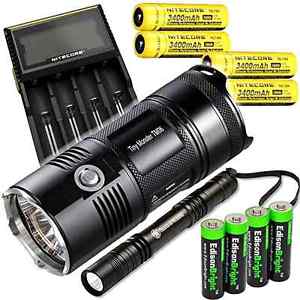 Nitecore TM06 3800 Lumen CREE LED Tiny Monster Flashlight/Searchlight, Nitecore