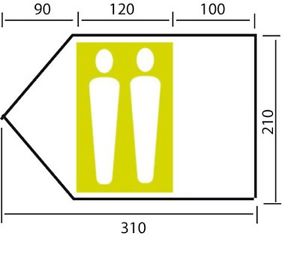 Marechal - Tenda portatile Raid Cycle