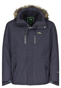 Jeff Green, Giacca outdoor Uomo Haigen, Nero (Black), 56