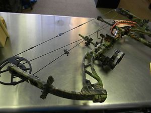 BOW TECH OCTANE COMPOUND BOW WITH NICE CAMO CASE