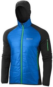 Marmot Mens Climber montagna Hybrid Giacca, Erl XL, blu cobalto