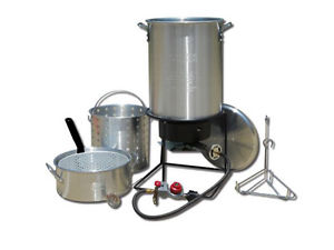King Kooker Cooker Package Propane Outdoor Portable Pressure Pot New Boiling 01