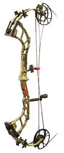 2016 PSE Bow Madness 34 compound bow ~ 70#; country camo BOW ONLY