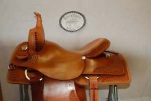 16" G.W. CRATE CUTTING SADDLE NEW FREE SHIP TRAIL Y 17 MADE IN ALABAMA USA