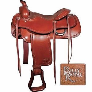 Ranch Horse Pleasure Saddle by Billy Royal - Size 15.5, 16, 17