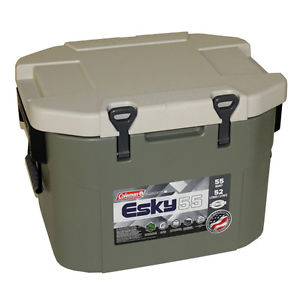 Coleman Cooler 55qt Esky Khaki 5890 3000003046