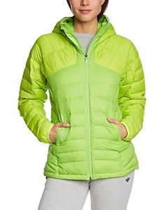 Adidas, Giacca con cappuccio Donna Terrex Korum, Verde (Semi Solar Slime/Semi So