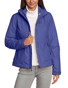 Jack Wolfskin, Giacca Crush'n Ice 3 in 1 Donna, Blu (Blueberry), L