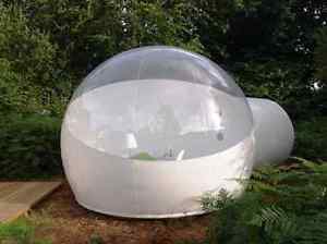 Stargaze Outdoor Single Tunnel Inflatable Bubble Camping Tent - Half-n-half Look
